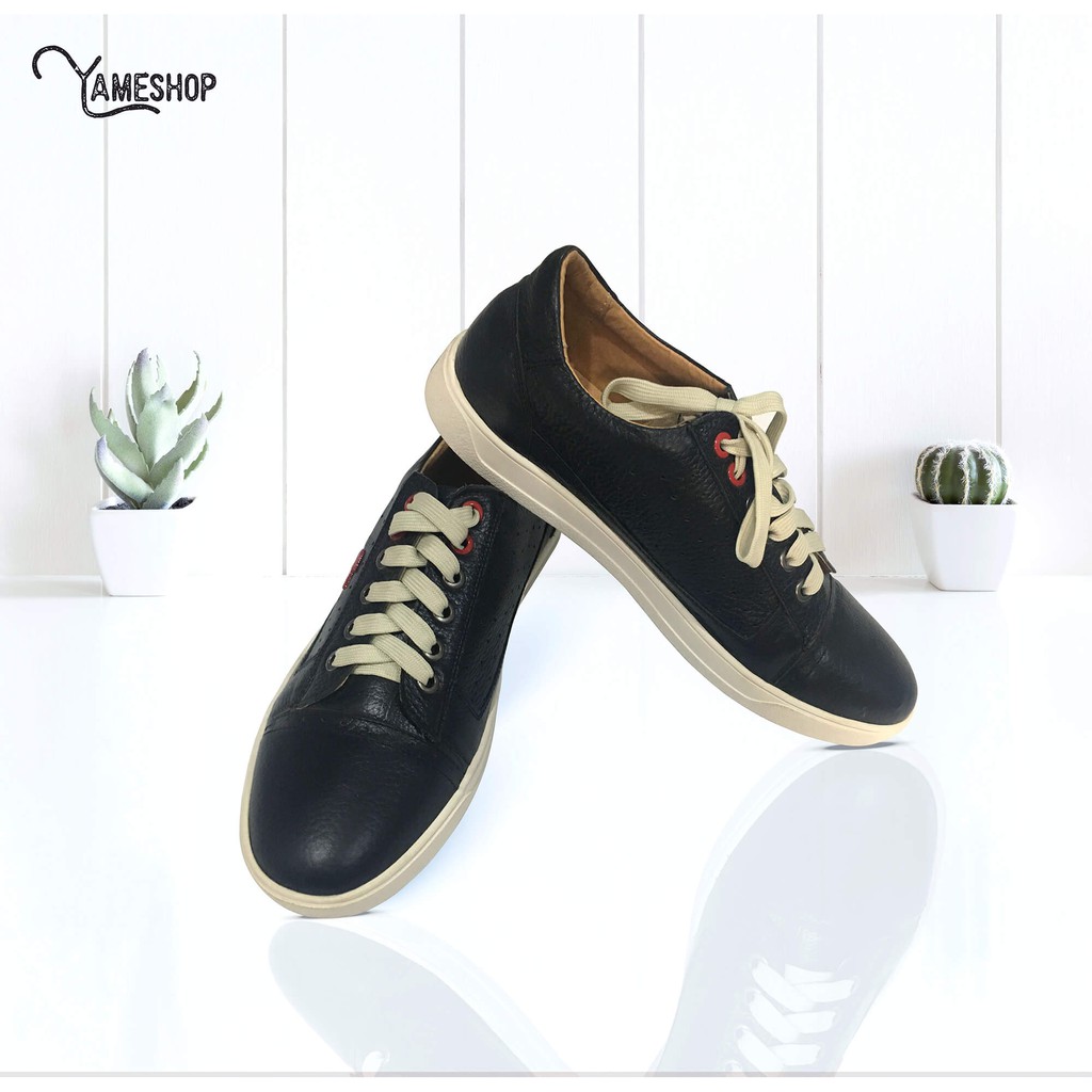 Giày da nam màu xanh dương/xanh ngọc/trắng sữa -dáng thể thao buộc dây-Tặng 1 hộp Xi đánh giày Hàn Quốc+1 đôi lót giày