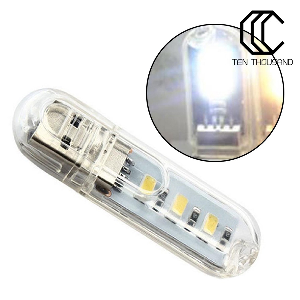 Đèn LED mini đầu cắm USB thiết kế tiện dụng