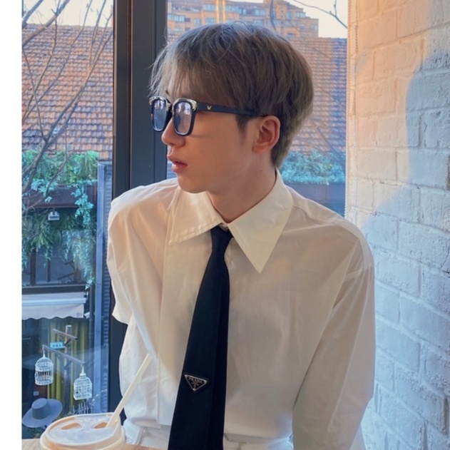 Mới Cà Vạt Unisex Bản Rộng Re-Nylon