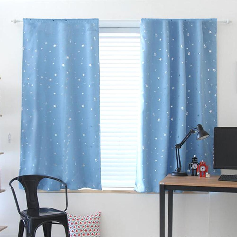 Rèm Cửa Họa Tiết Ngôi Sao Kích Thước 100x130cm