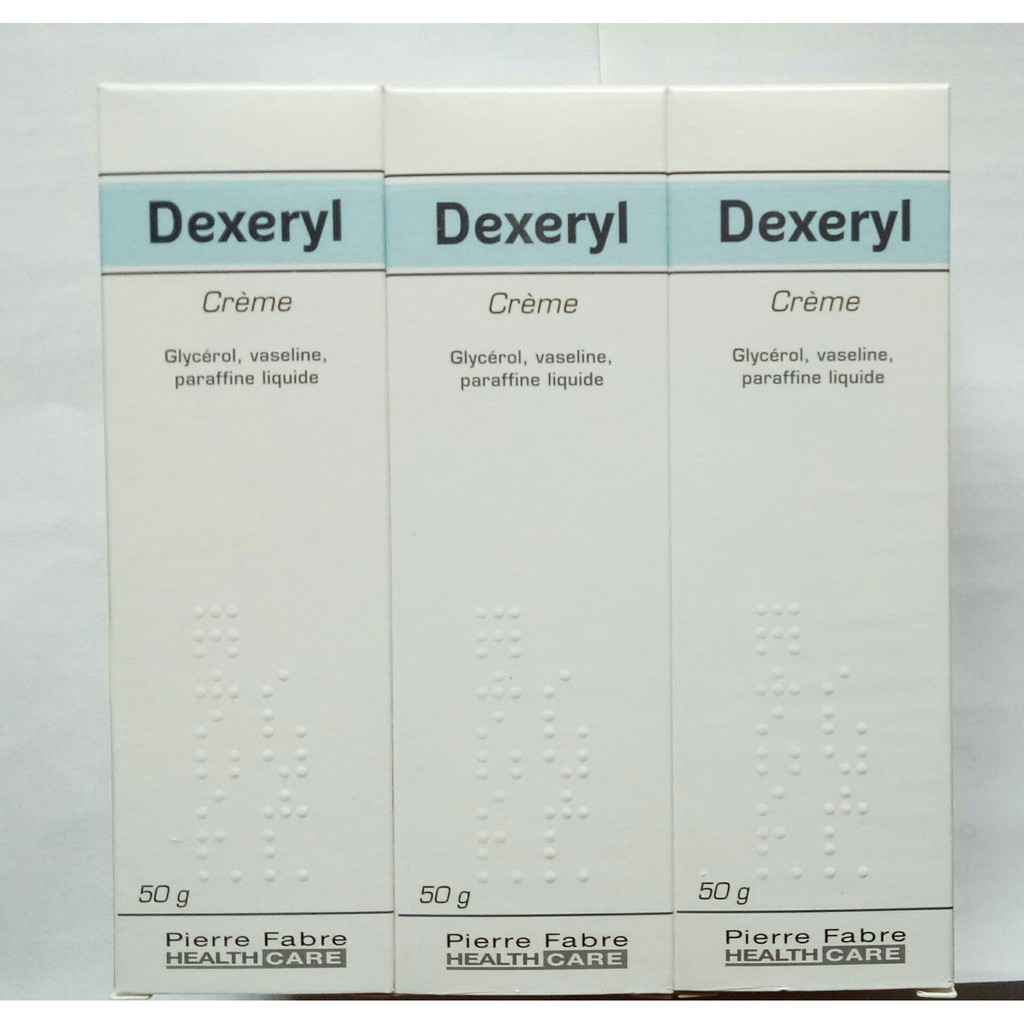 Kem dưỡng da Dexeryl Pháp chữa nẻ và chàm cho bé Glycerol Vaseline Paraffine ( xanh dương)