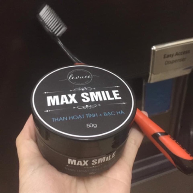Than hoạt tính trắng răng #maxsmile mua 1 than tặng ngay 1 bang tre nhật trị giá 36k nữa