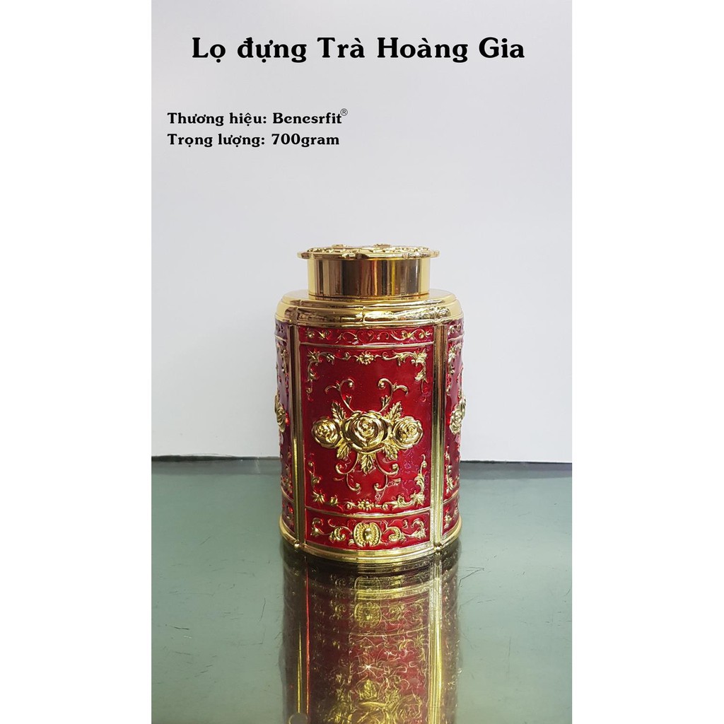 [Sỉ] Combo gạt tàn, hộp giấy, ống tăm màu đỏ hợp kim mạ vàng sang trọng phong cách Châu Âu đẹp