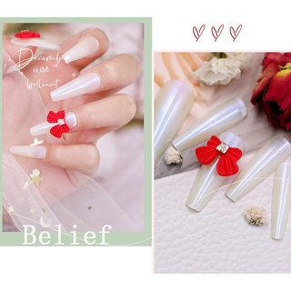 Set 10 Nơ Kiểu Lì Châu Âu Trang Trí Móng NZ17
