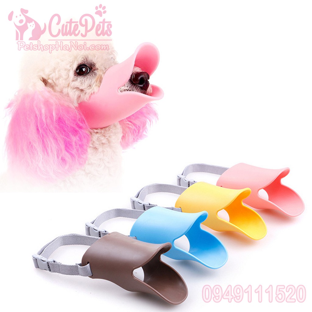 Rọ Mom Mỏ Vịt Silicon Cho Cho đi Dạo Cutepets Phụ Kiện Thu Cưng