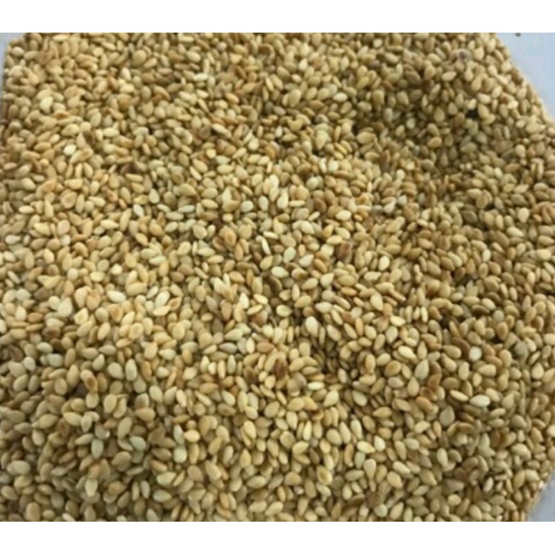 50g Vừng Vàng Sạch, Mè vàng rang sẵn [Loại 1, THƠM, NGON] hạt to đẹp mẩy