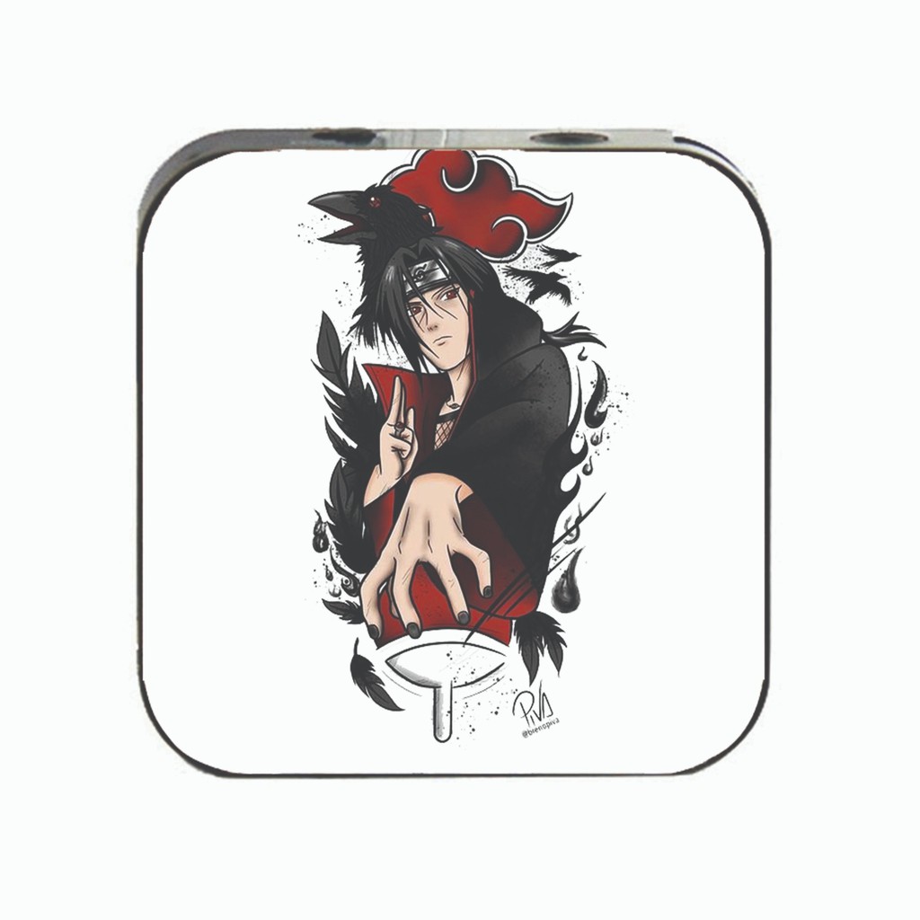 Máy nghe nhạc Naruto - Truyền Thuyết Cửu Vĩ Hồ cầm tay mini tặng tai nghe mp3 anime chibi