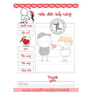[Mã SKAMLTSM9 giảm 10% đơn 99K] Combo 10 cuốn hóa đơn ship hàng : 120k