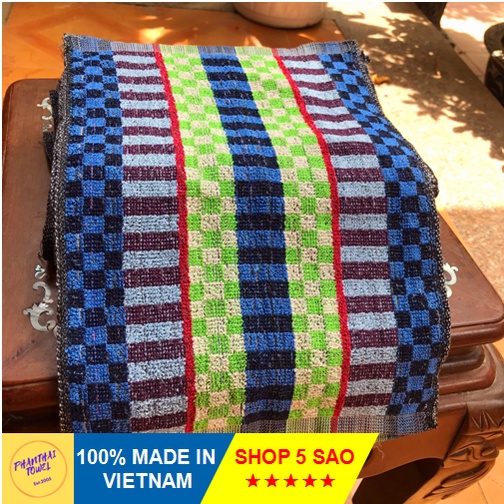 [RẺ VÔ ĐỊCH] Khăn lau đa năng/ lau bếp/ lau xe/ lau bàn họa tiết thổ cẩm - 25x35cm (33g)