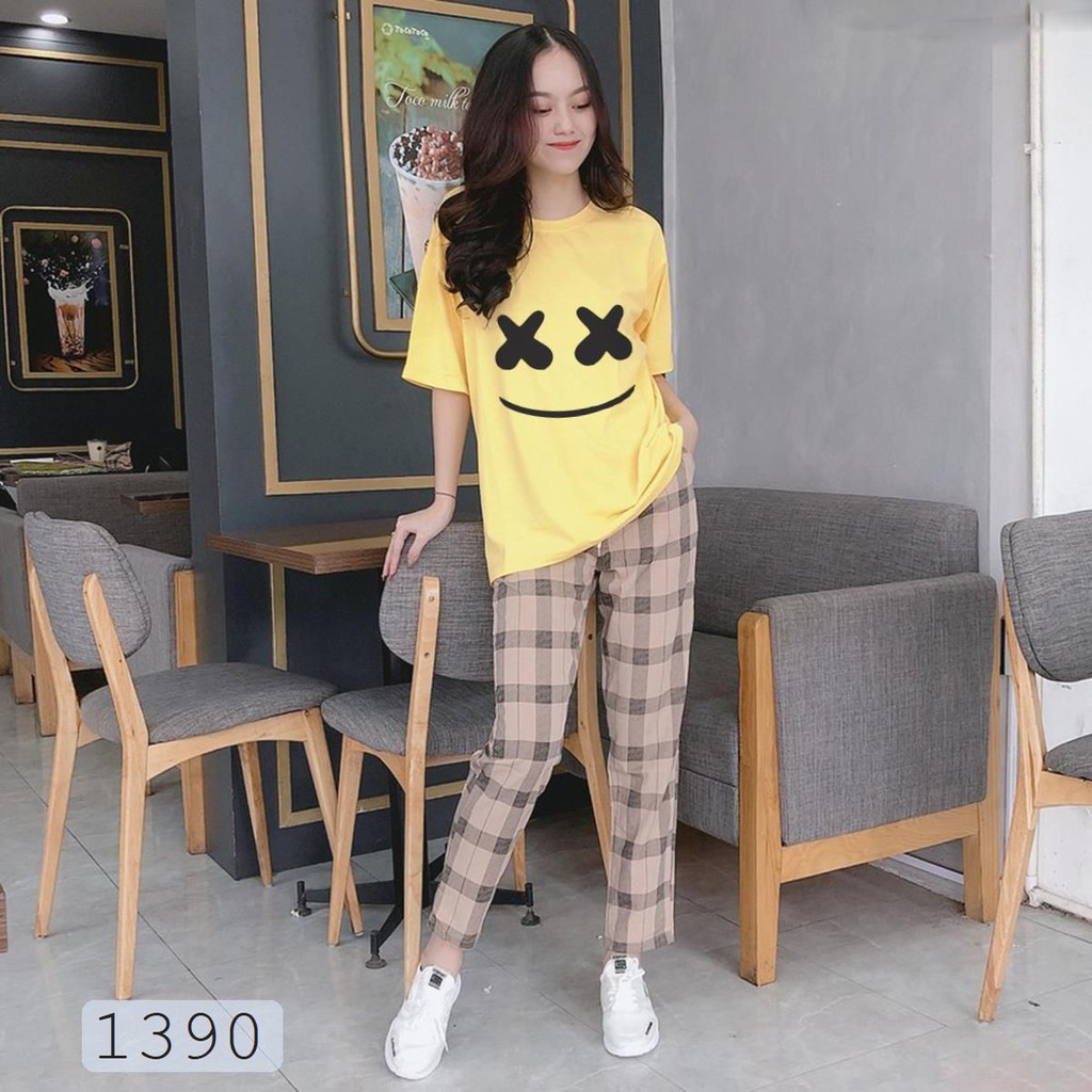 [Mã FASKT4 giảm 10K đơn 50K] ÁO THUN TAY LỠ KAWS Effect ĐỒNG HỒ BÁO THỨC HOT PHONG CÁCH HÀN QUỐC FREE SIZE