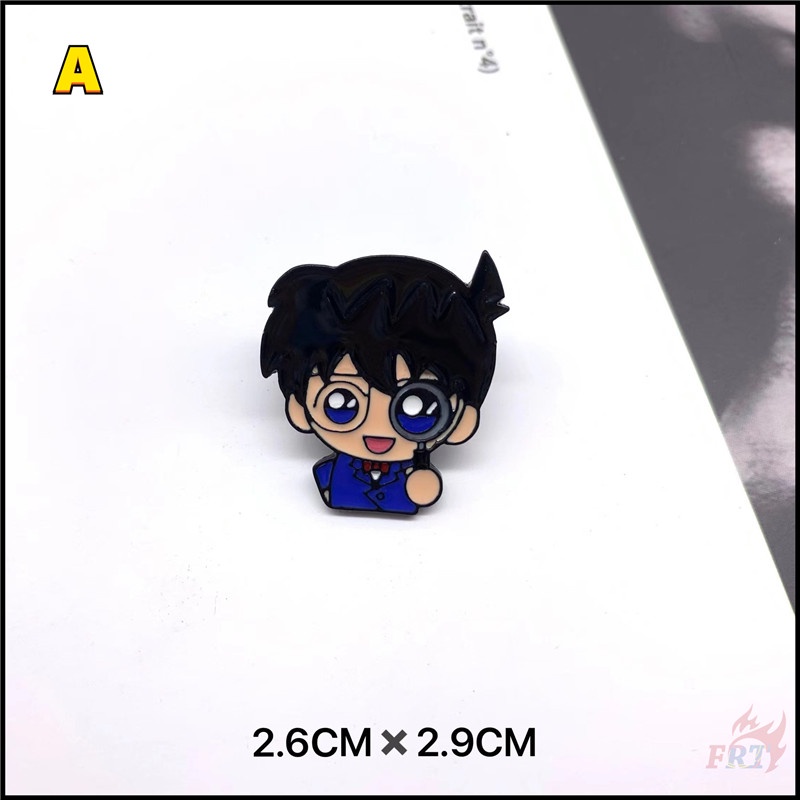 ★ Ghim Cài Áo Hình Thám Tử Conan ★ 1 Huy Hiệu Gài Balo Tráng Men Hình Sherry Anime