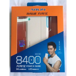 Pin sạc dự phòng arun 8.400 mah chính hãng arun