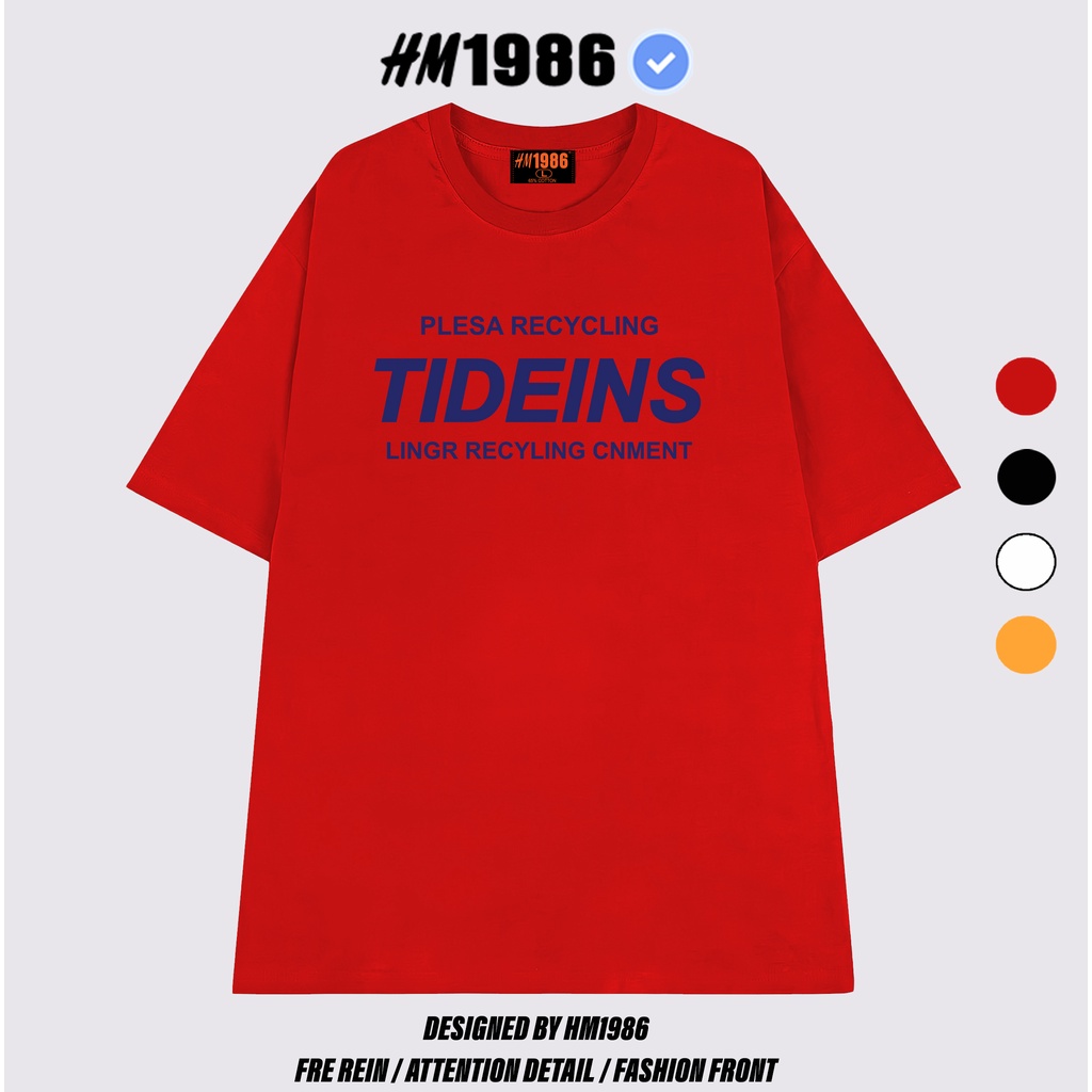 Áo thun tay lỡ form rộng unisex HM1986 3159