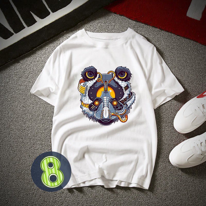 Áo thun unisex Hàn Quốc họa tiết hoạt hình thời trang ATN473