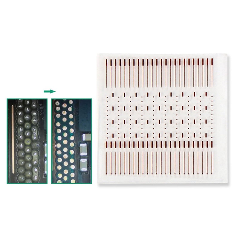 Set 2 Tấm Hàn Liền Mạch Tiêu Chuẩn Cho Điện Thoại IC
