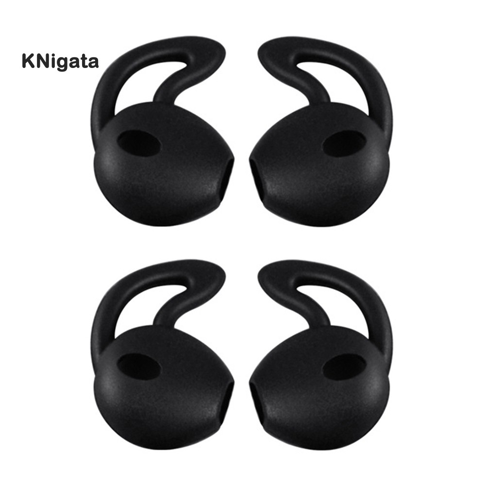 Set 4 nút bọc tai nghe nhét tai bằng silicon tiện dụng cho tai nghe Apple AirPods iPhone 7