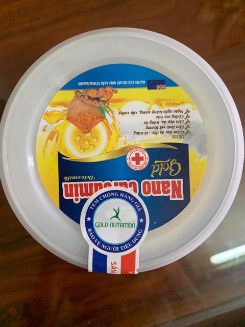Sữa nghệ nano curcumin Gold detoxmilk hàng chính hãng 100% hộp 400g | Thế Giới Skin Care
