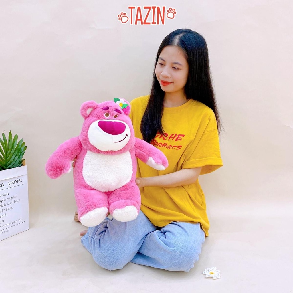 Gấu Bông Lotso Tai Dâu Đứng, Gấu Lotso Mùi Thơm Nhẹ