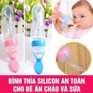 Bình thìa ăn dặm cho bé