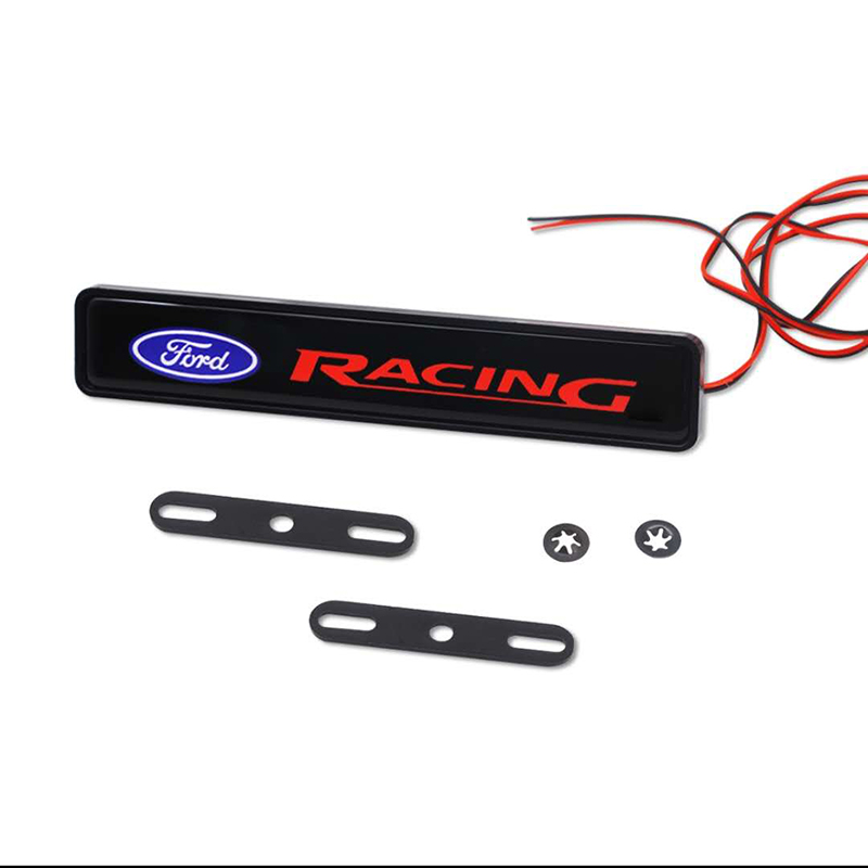 1 Miếng Dán Logo Có Đèn Led Trang Trí Xe Hơi Ford Territory Ecosport Everest Kuga Explorer Fiesta Ranger Focus Mondeo