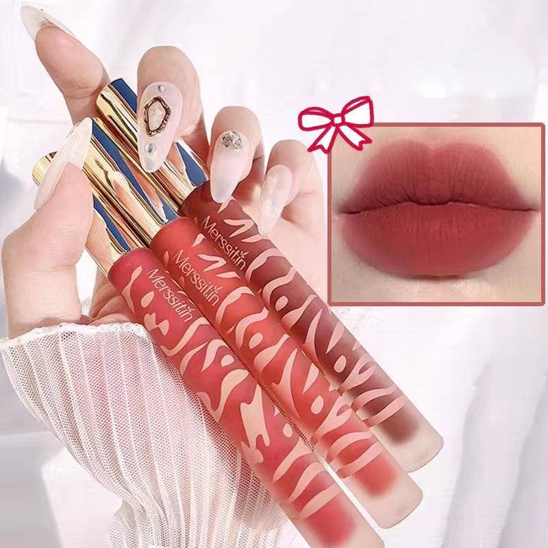 Son Môi Mersitin Dạng Lỏng Chống Thấm Nước Với 8 Màu Lựa Chọn