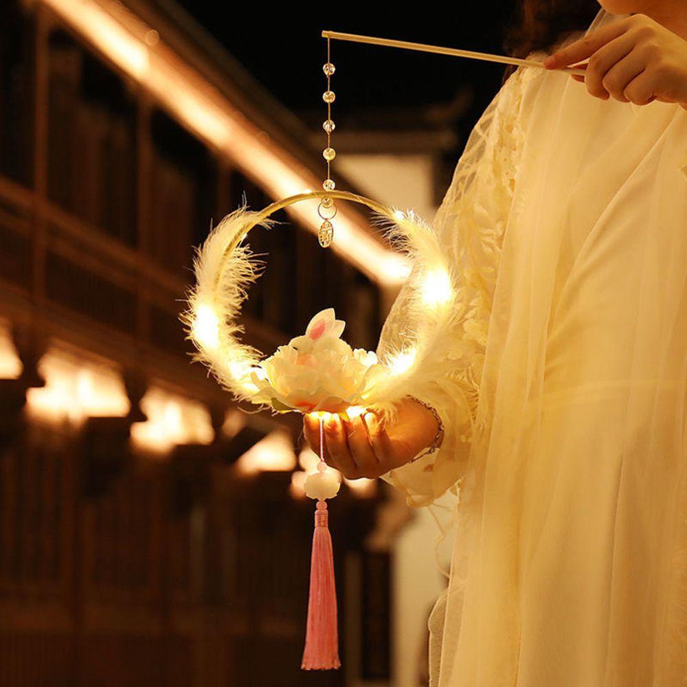 LLOYD Đèn Treo Trang Trí Hình Thỏ Và Hoa Sen Handmade