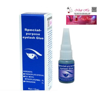 Keo Nối Mi Mắt Xanh Stars Color, Keo Gel Mắt Xanh