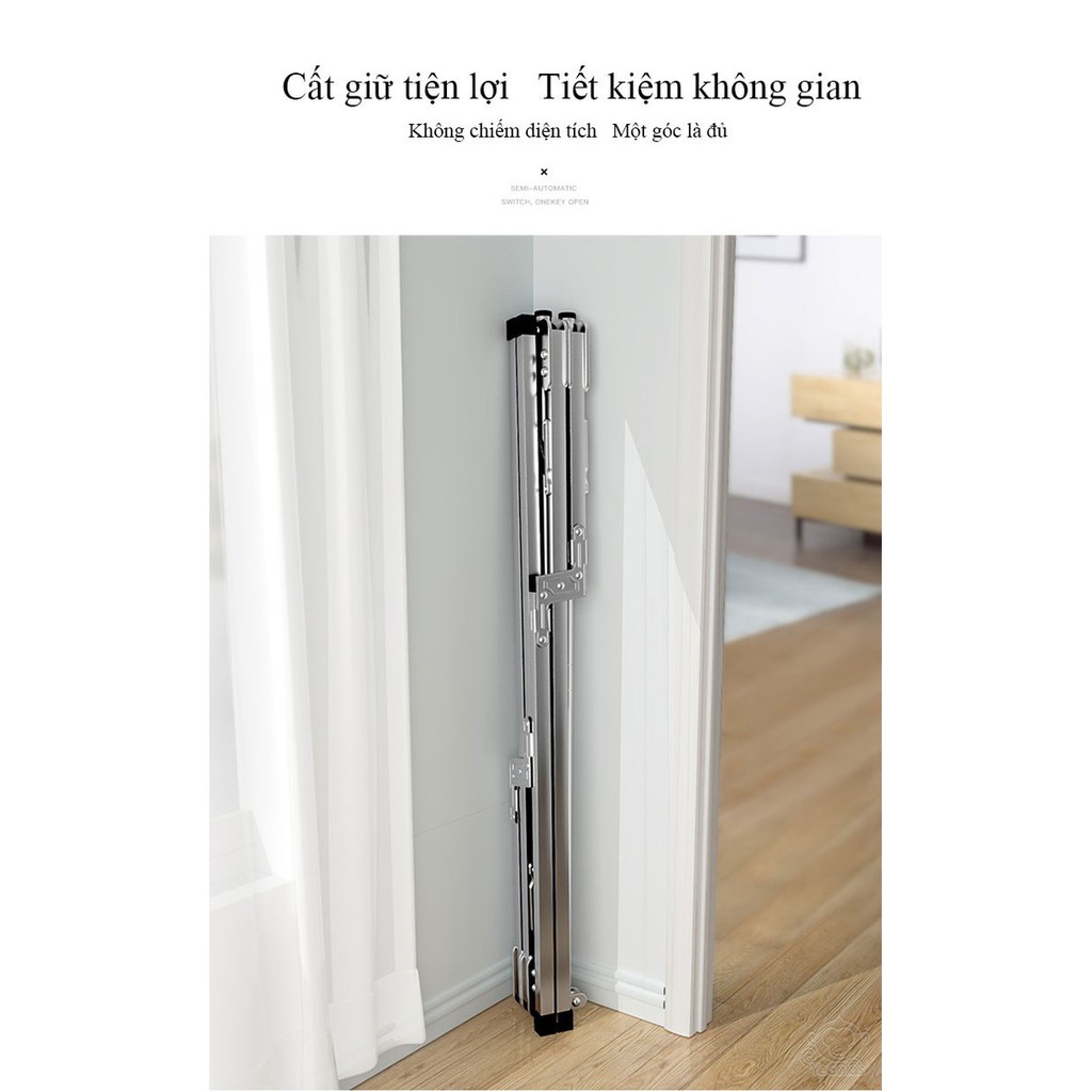 Sào phơi đồ inox⚜️HOTDEAL ⚜️gấp gọn thông minh chữ X