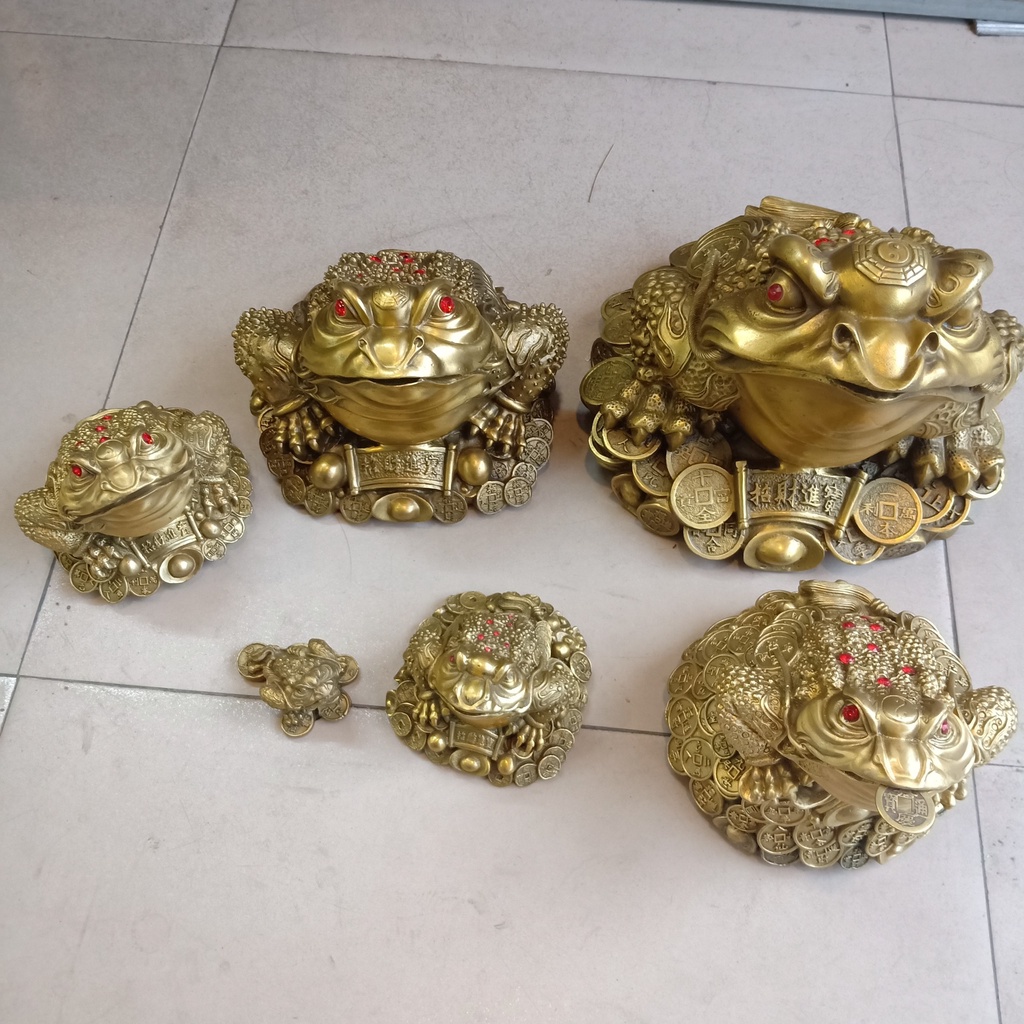 Thiêm Thừ, Cóc Ngậm Tiền Bằng Đồng, Linh Vật Phong Thủy Rước Tài Lộc Cho Gia Chủ