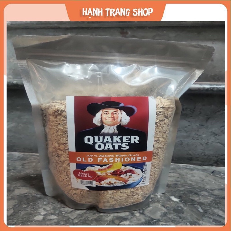 Yến mạch Quaker Oats Old 4,52kg cán dẹt