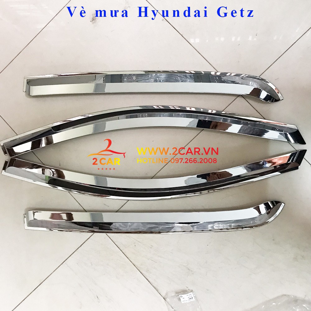 Vè che mưa Hyundai Getz mạ crom