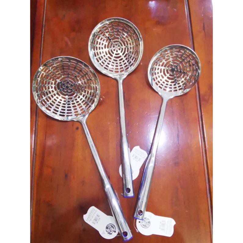 Chao vớt thức ăn inox cao cấp hàng dày sang bóng