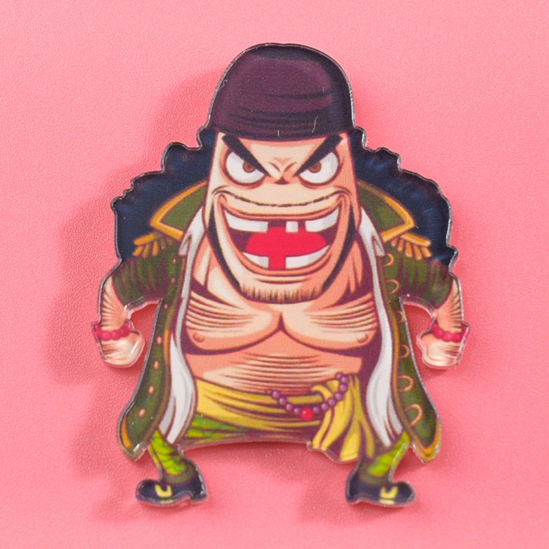 Huy Hiệu Cài Áo Hình Nhân Vật Chopper Luffy Zoro Nami Trong Phim Hoạt Hình One Piece YB3