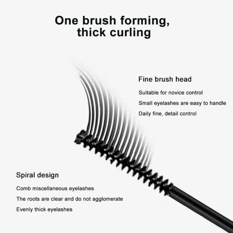 Mascara Chuốt Mi Mịn Màng/Dày/Dài Tự Nhiên Kháng Nước Nhanh Khô