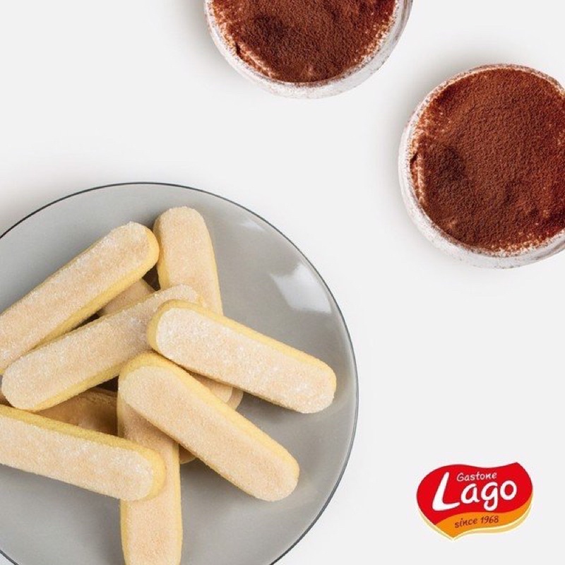 BÁNH QUY XỐP SAVOIARDI GASTONE LAGO 200G/ BÁNH LADY FINGERS/ BÁNH SAMPA Ý/ LADYFINGERS