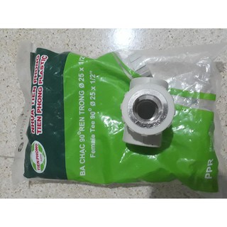 Tê ren trong PPR 25x1/2"