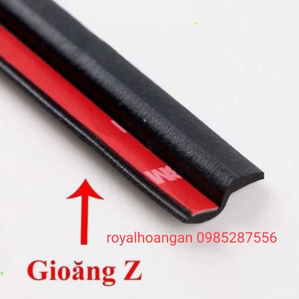 GIOĂNG D TO CAO SU CHỐNG ỒN 15 x 15 mm