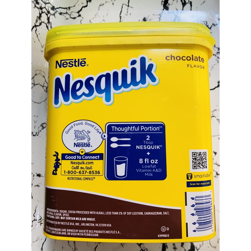 Bột Nestlé Nesquik® Chocolate 1,18 kg