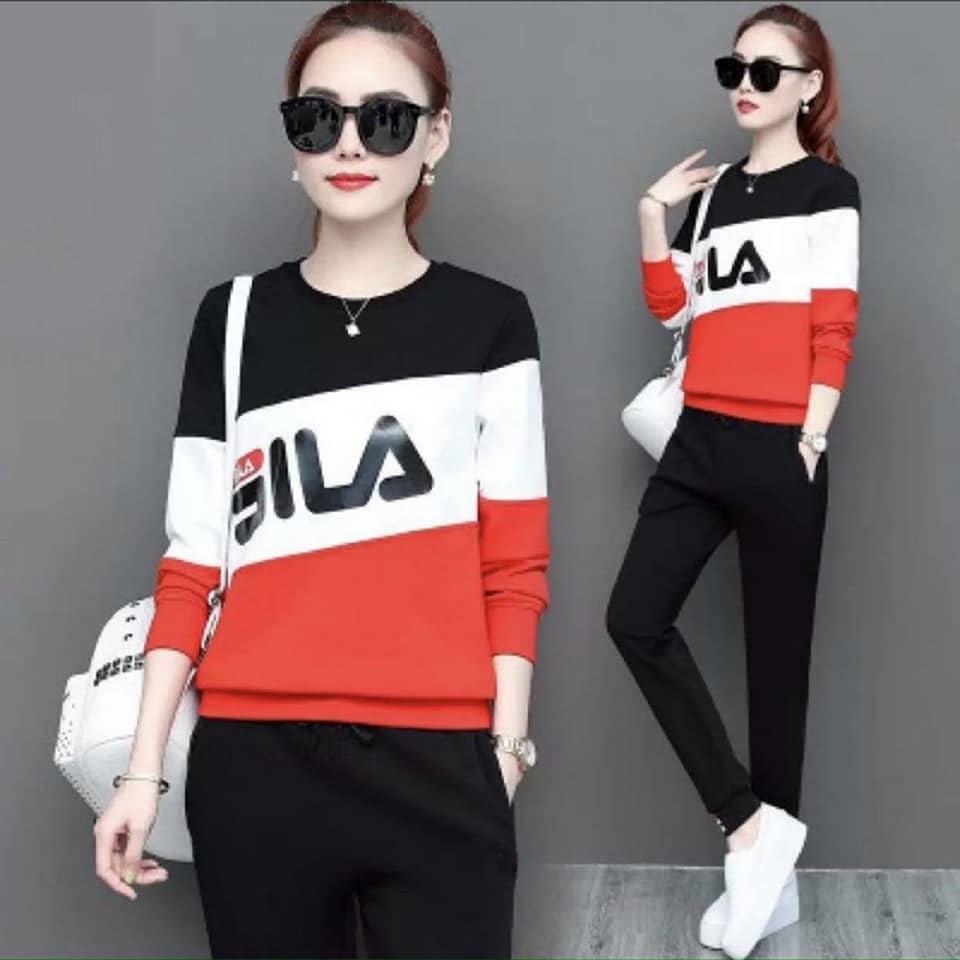 Đồ bộ mặc nhà quần dài kiểu năng động- Hàng Y Hình