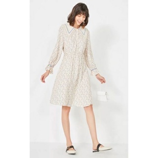 Vero Moda Đầm hoa nhí vintage