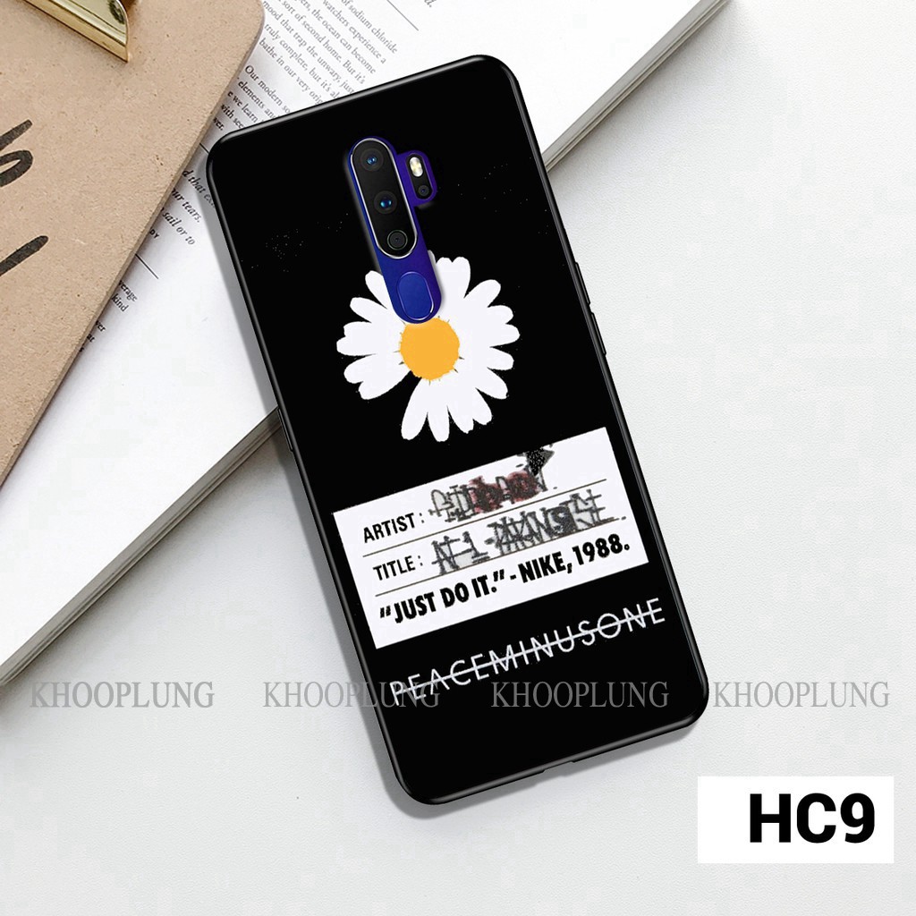 Ốp lưng OPPO A5 2020 - A9 2020 in hình họa tiết hoa cúc peaceminusonee G-Dragon x Just Do