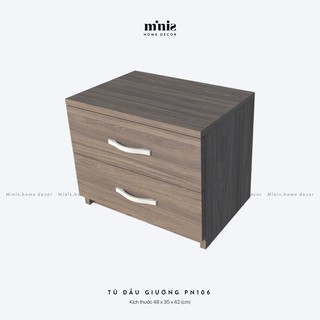 Tủ Đầu Giường 2 hộc kéo MN-TAB-13