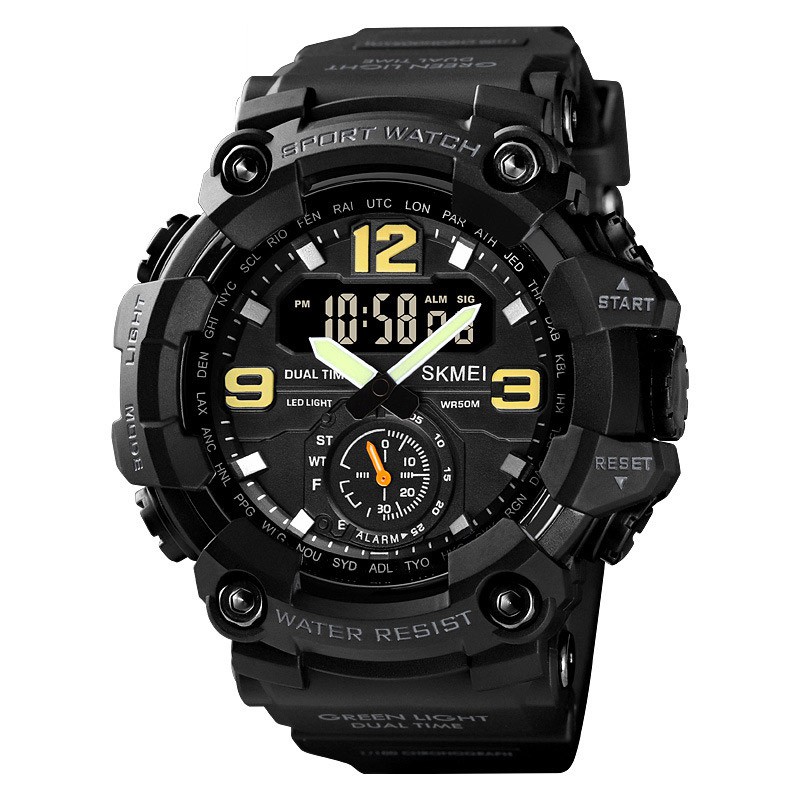 [On Sale] Arrival SKMEI 1637 Digital Watch Luminous Display Waterproof Shockproof Drop Resistant For Men 