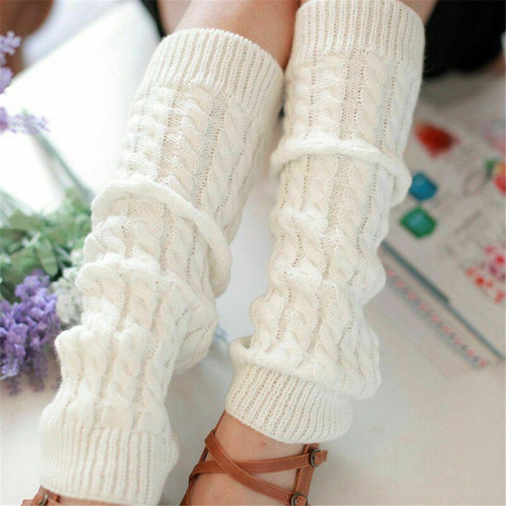 ROSE Đôi Vớ Giữ Ấm Chân Dài Qua Gối Phong Cách Thể Thao Thời Trang Cho Nữ