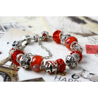 Vòng tay nữ charm hoa