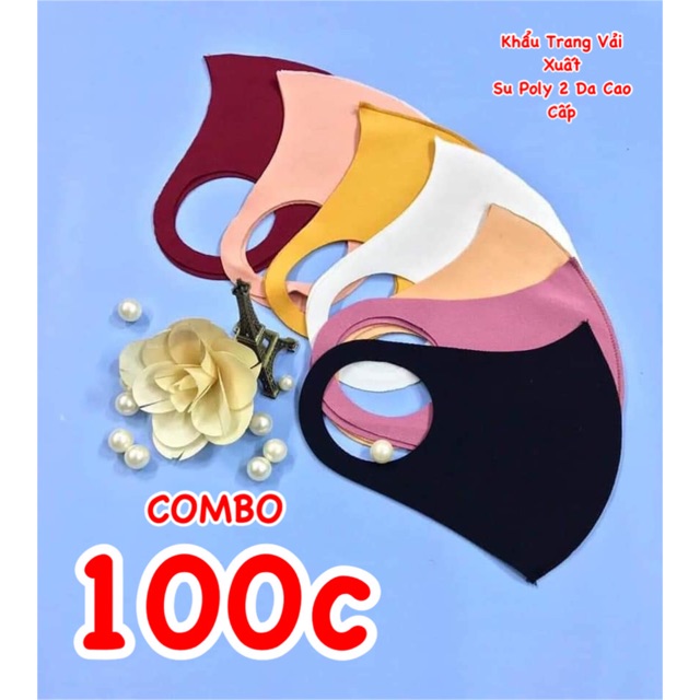 Khẩu trang vải 3D chống bụi Hàng Việt Nam chất lượng cao, có thể giặt và tái sử dụng nhiều lần | BigBuy360 - bigbuy360.vn