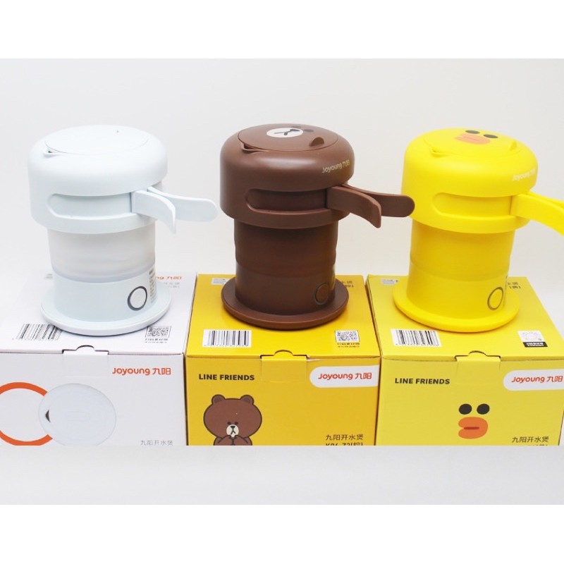 {Hàng chính hãng 100%} Ấm Đun Nước Gấp Gọn Joyoung Line Friends K06-Z2 [Bachhoa_mekem} Gửi niềm tin nhận hài lòng