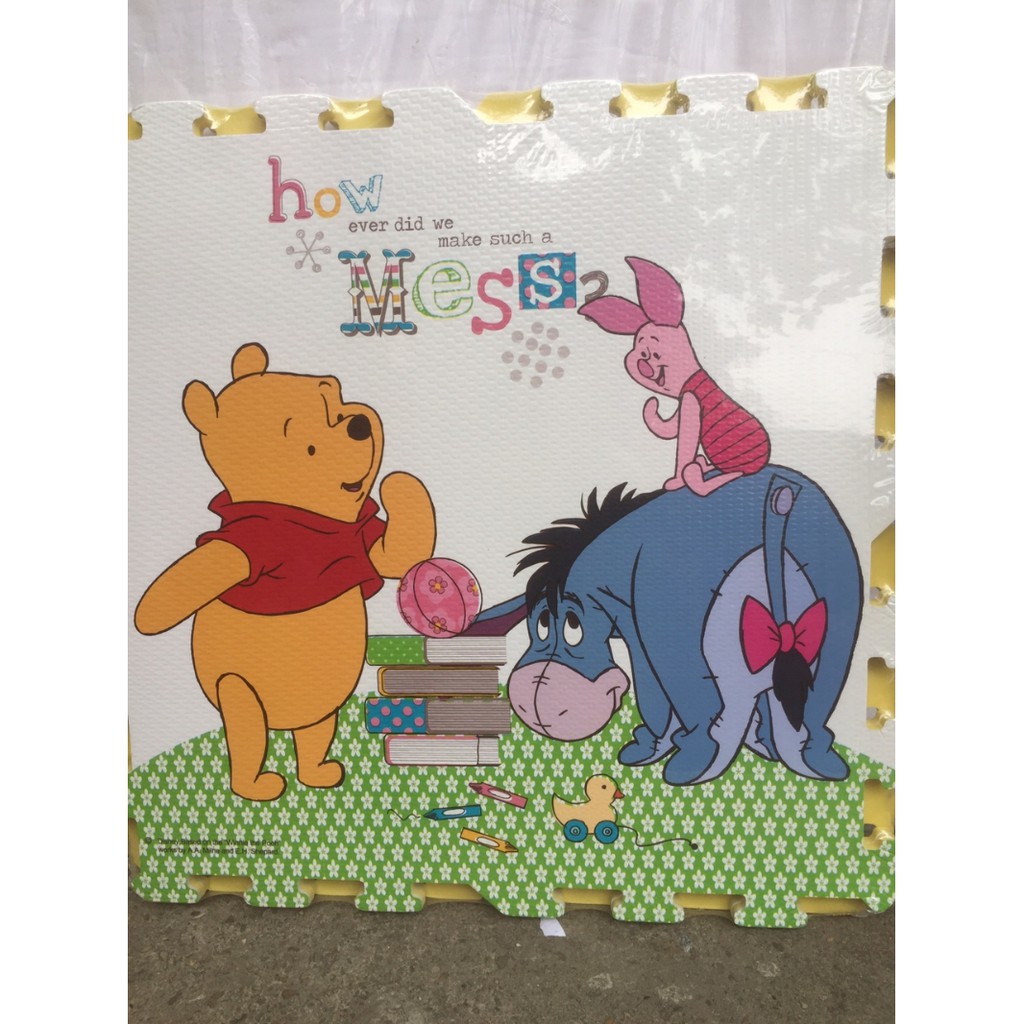 Thảm xốp ghép hình cao cấp - 1 bộ 4 miếng 60x60cm