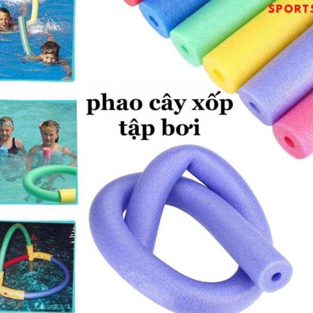 [Giảm giá sốc] Phao cây xốp Tập Bơi, Phao ống xốp Chuyên Dụng dàng cho trẻ em và người lớn tập bơi dễ dàng - QUYENSPORTS