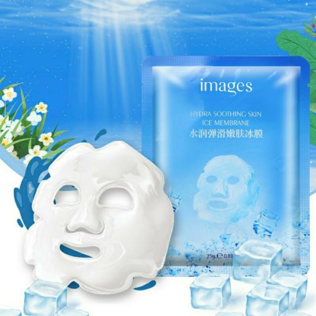 [RẺ VÔ ĐỊCH]Mặt Nạ Đá Băng Hydra Smoothing Skin Ice Membrane Images nội địa trung